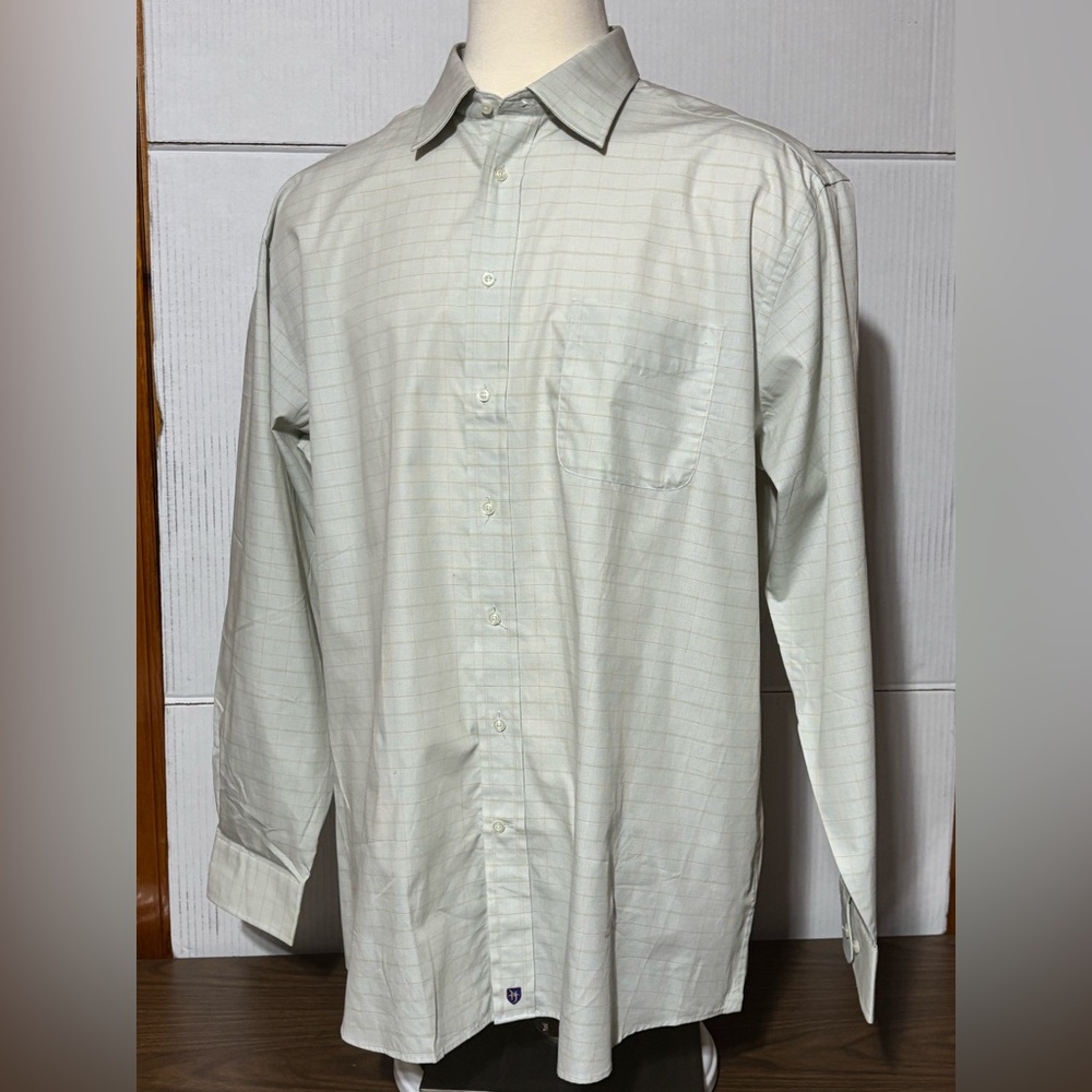 Henry Jacobson XXL men’s dress shirt. Never worn. Size 18.5 33” L 27” p2p